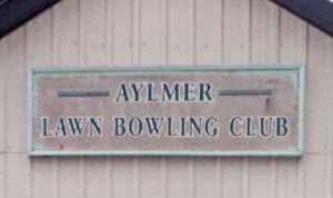 Aylmer Lawn Bowling Club logo
