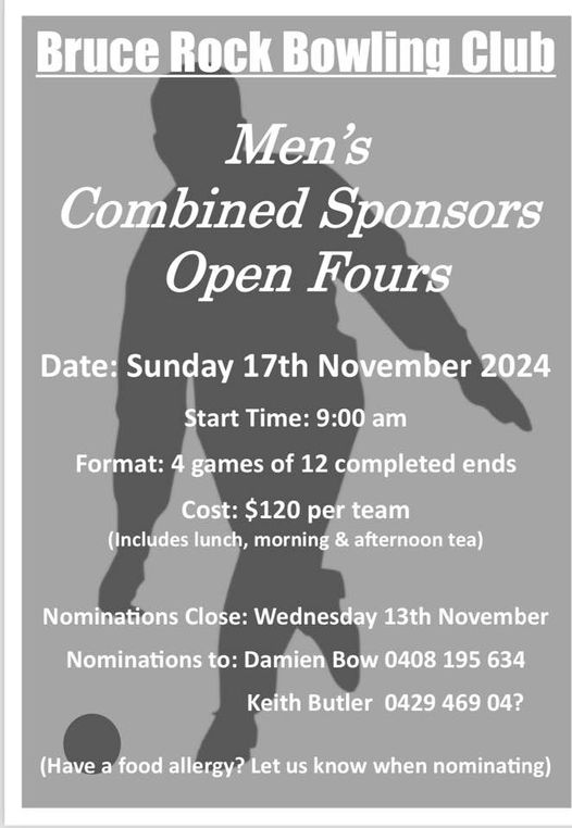 Mens Combined Sponsors Fours flyer