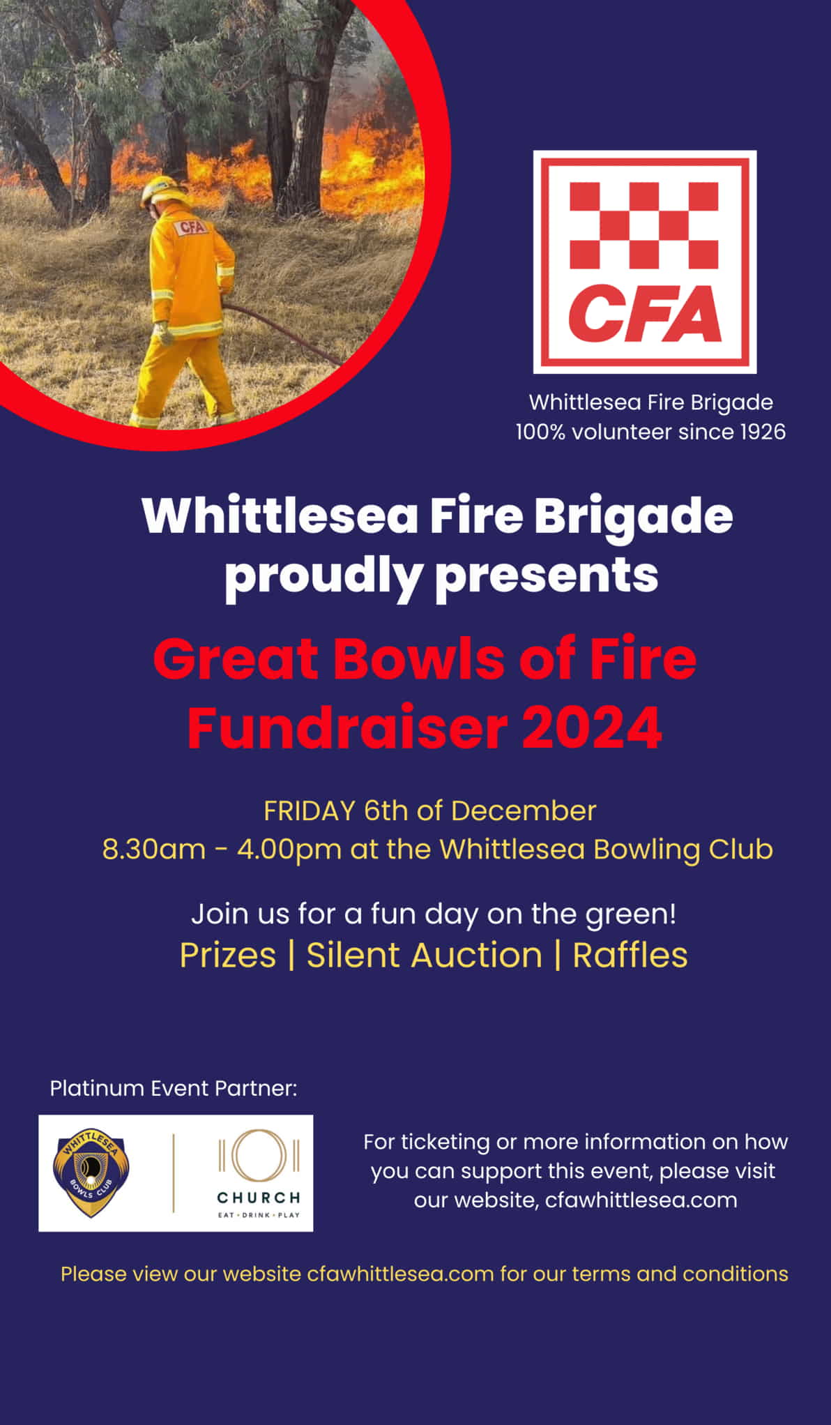Great Bowls Of Fire Fundraiser flyer
