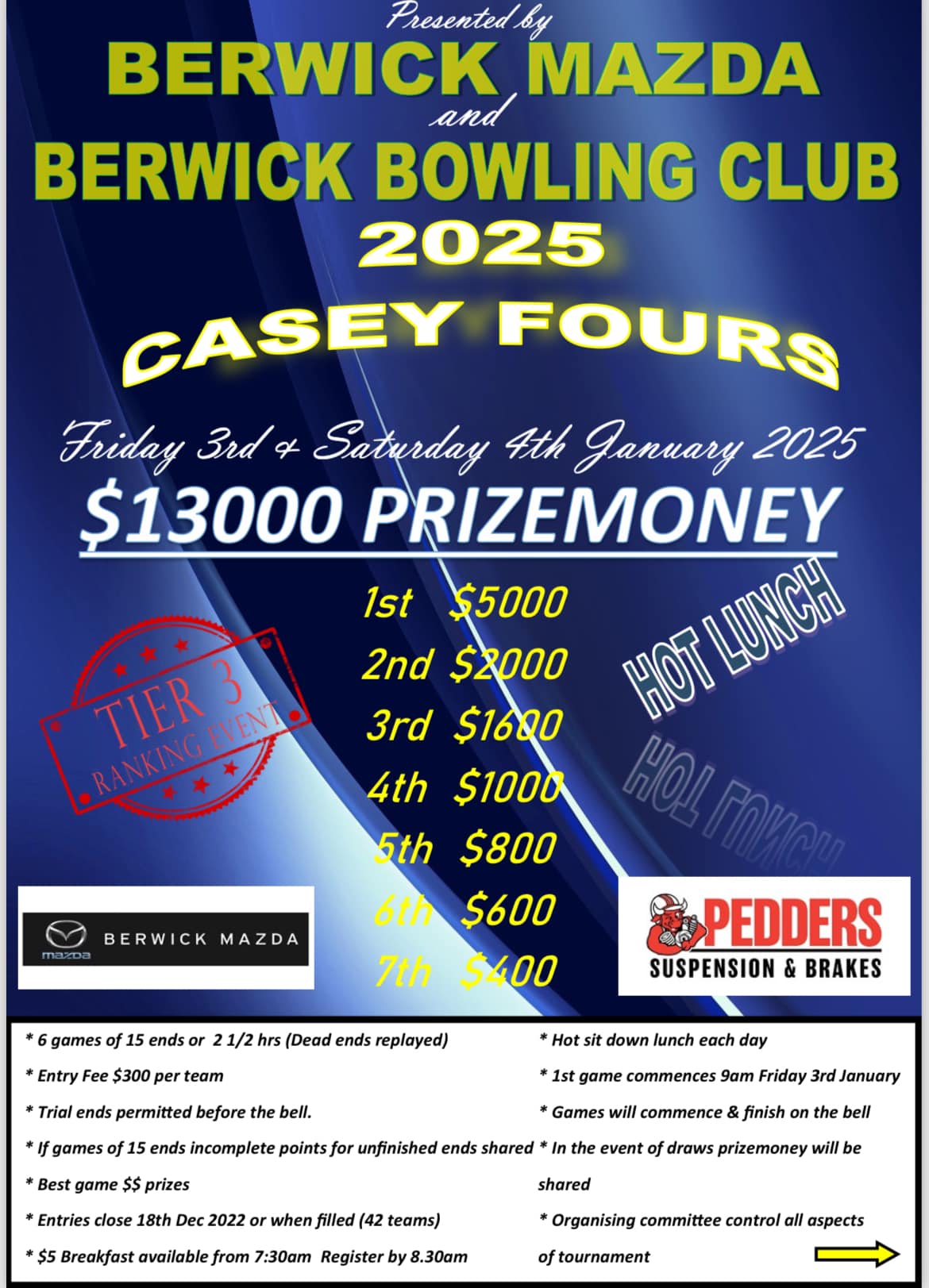 2025 Casey Fours