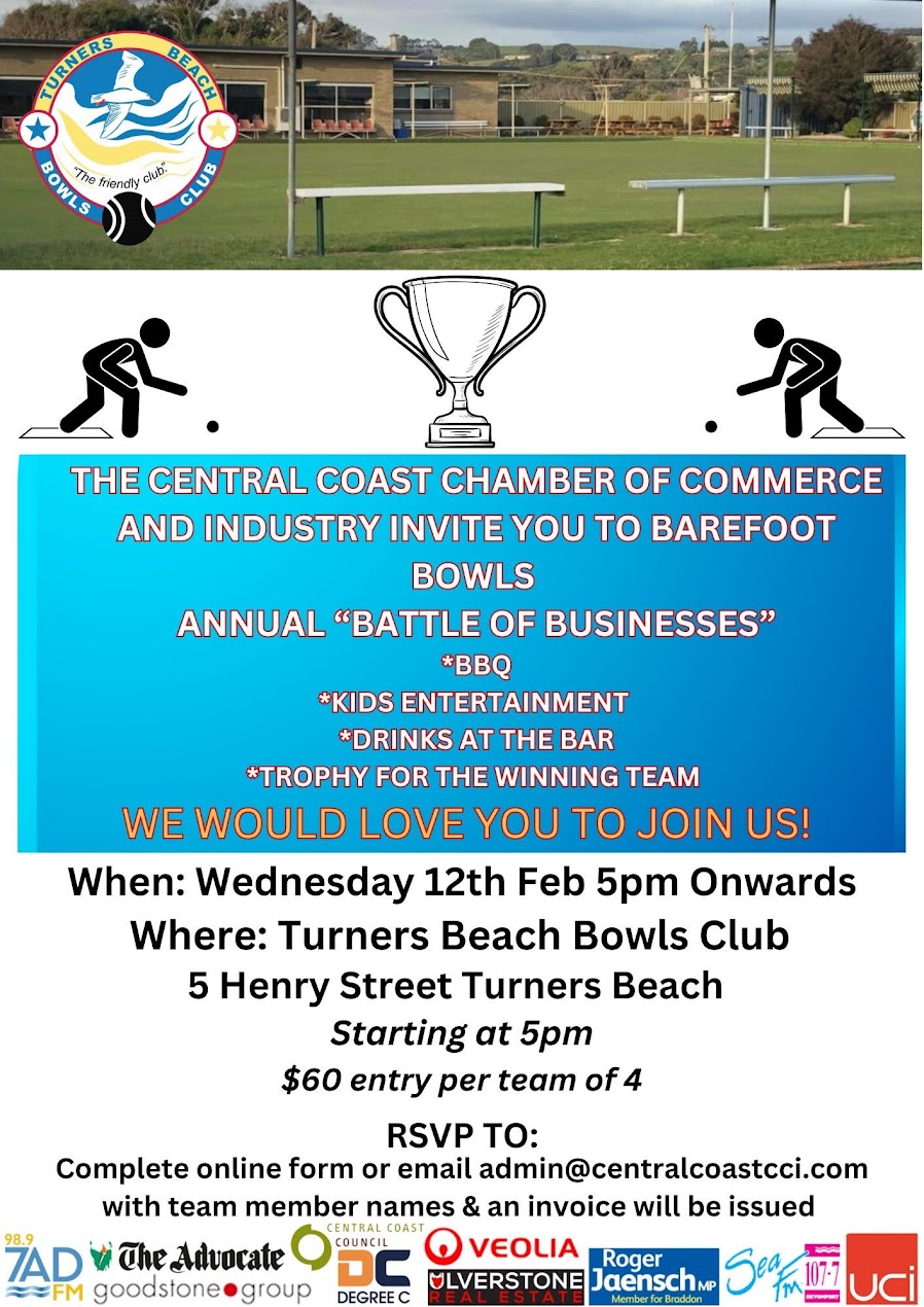 Annual Battle Of Businesses flyer