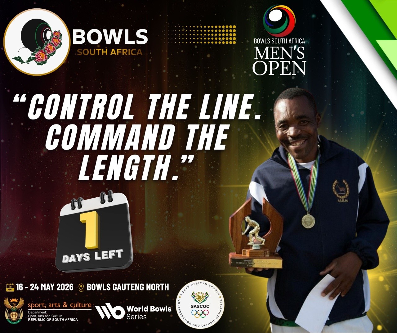 1 Day To Go! 

Tomorrow The Wait Is Finally Over As The 2026 Men’s Open Official...