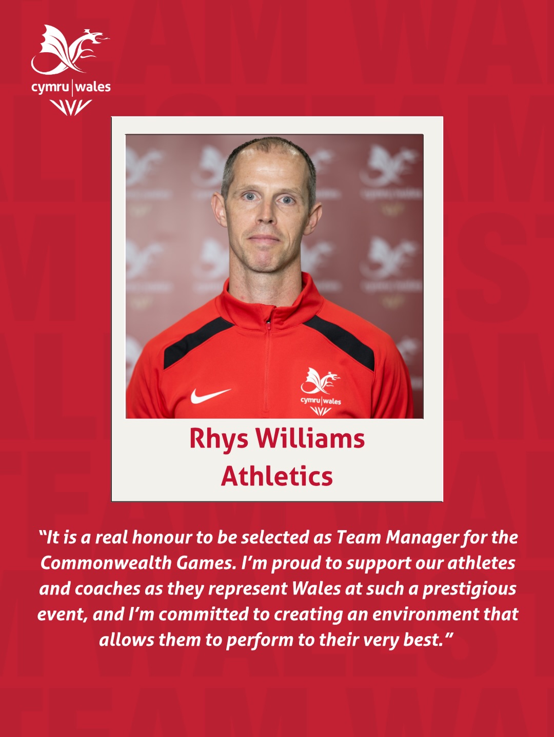Team Manager Announcement/ Cyhoeddiad Rheolwyr TÎm
 
Introducing Our Team Manage...