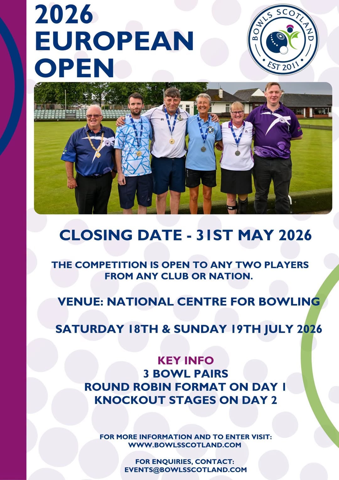 2026 European Open – Entries Closing Soon

There’s Still Time To Enter The 2026...