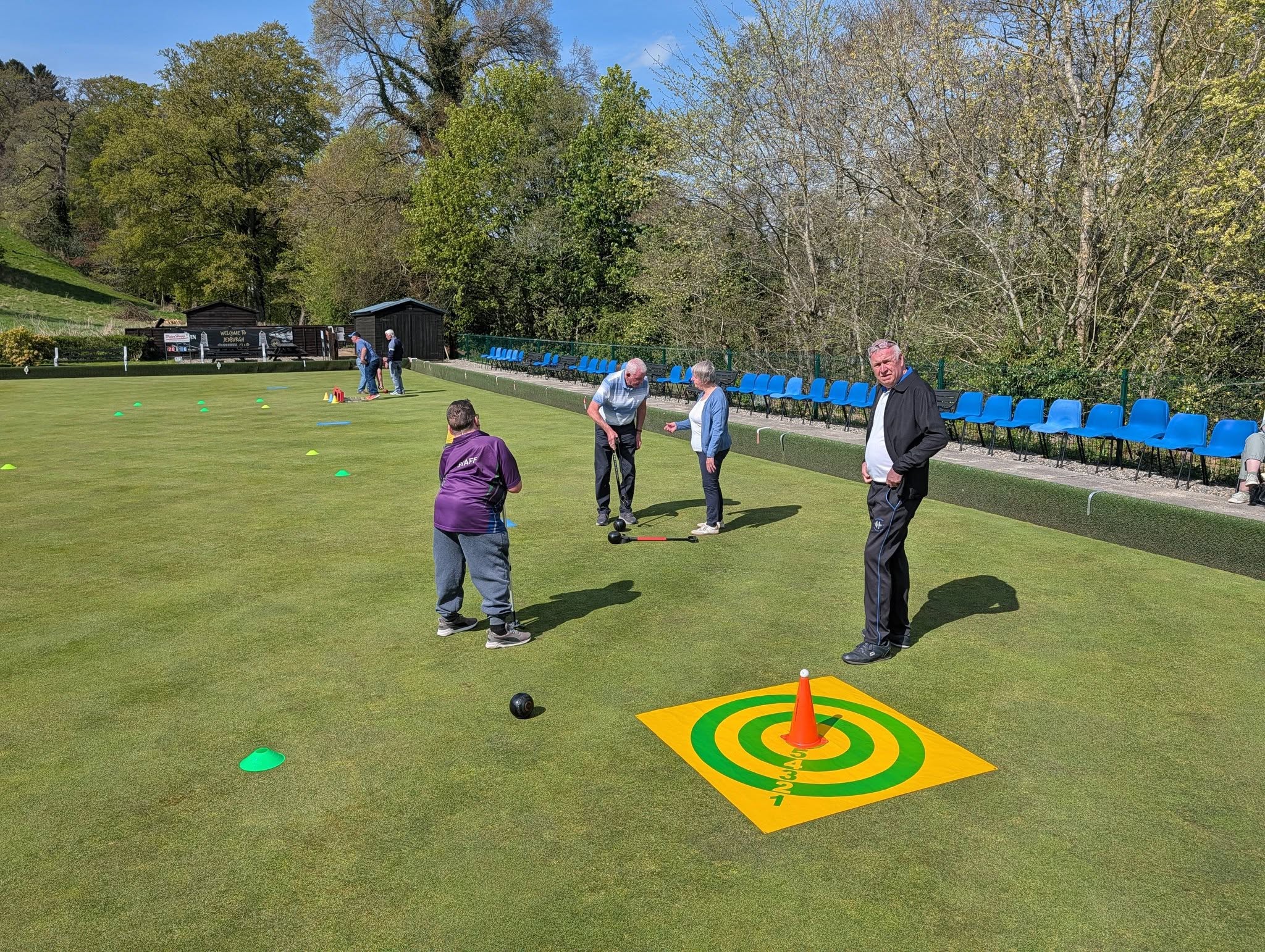 A Wonderful Afternoon At Our Try Bowls Day.
Lots Of Interest.
It Was Also Great ... A Wonderful Afternoon At Our Try Bowls Day.
Lots Of Interest.
It Was Also Great ...