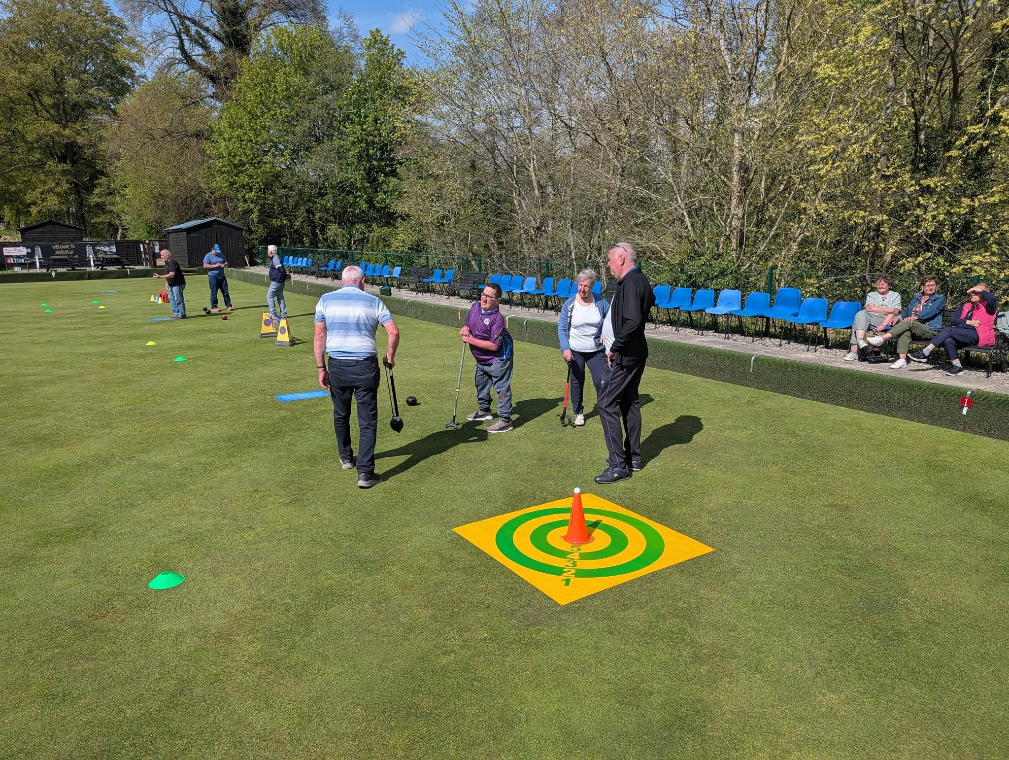 A Wonderful Afternoon At Our Try Bowls Day.
Lots Of Interest.
It Was Also Great ... A Wonderful Afternoon At Our Try Bowls Day.
Lots Of Interest.
It Was Also Great ...