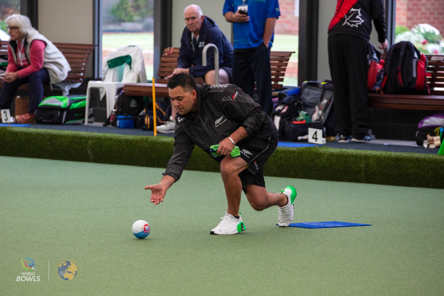 Some Action Shots From Day One At The 2026 World Bowls Indoor Championship... Some Action Shots From Day One At The 2026 World Bowls Indoor Championship...