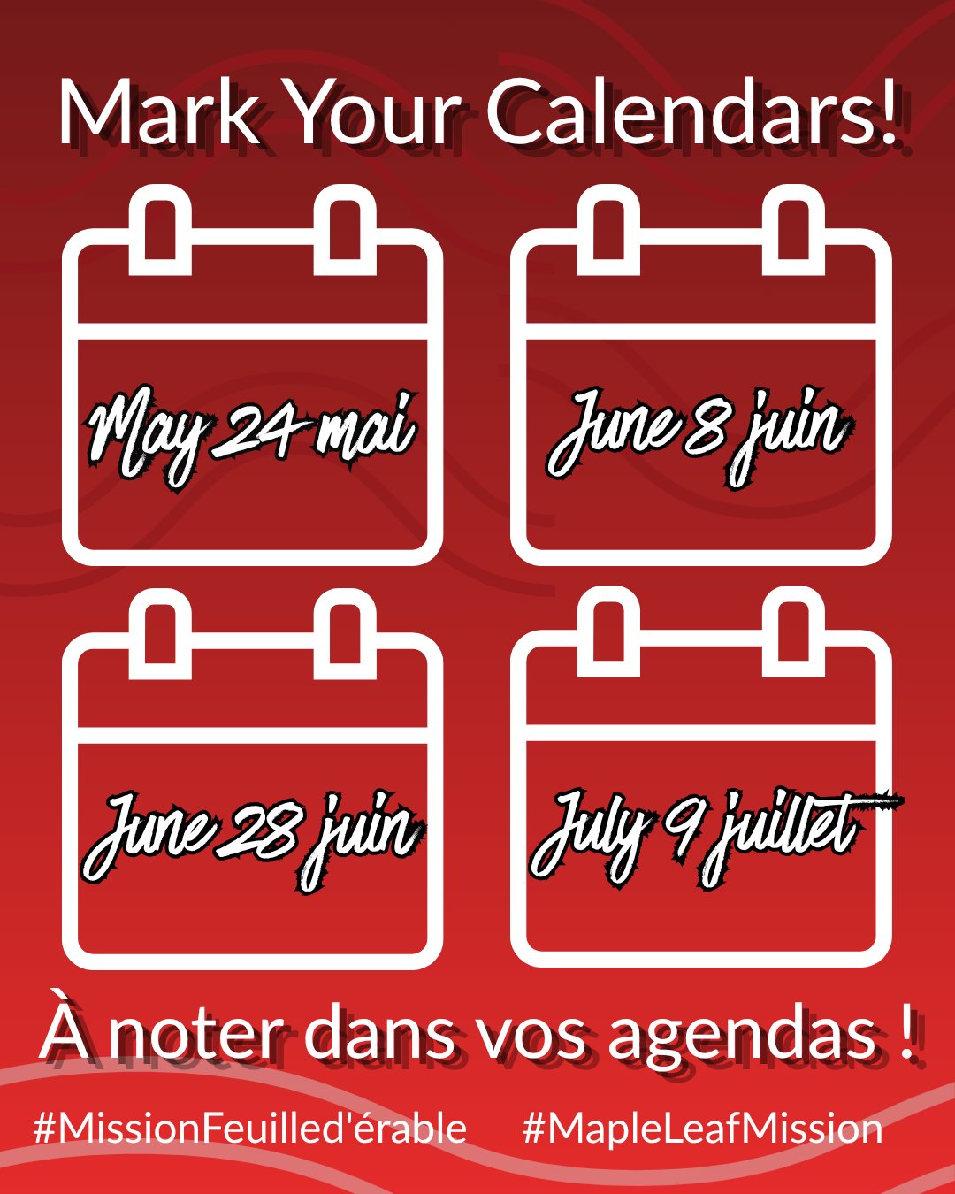 The Countdown Is Officially On!!! 75 Days From Today, Team Canada Takes To The ... The Countdown Is Officially On!!! 75 Days From Today, Team Canada Takes To The ...