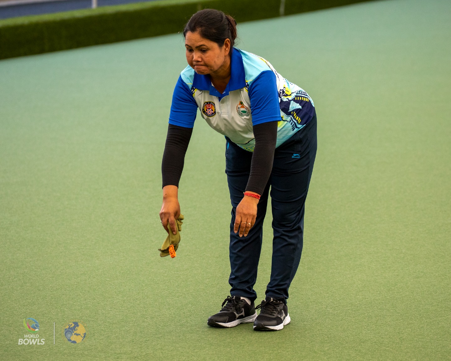 Some Action Shots From Day Three At The 2026 World Bowls Indoor Championship....