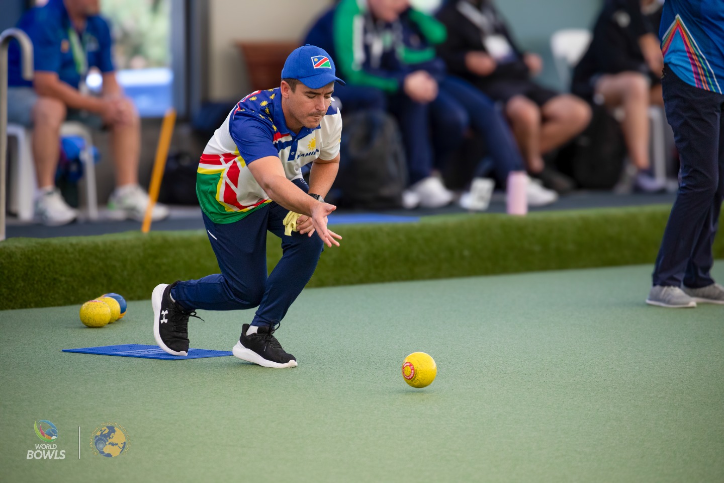 Some Action Shots From Day Three At The 2026 World Bowls Indoor Championship....