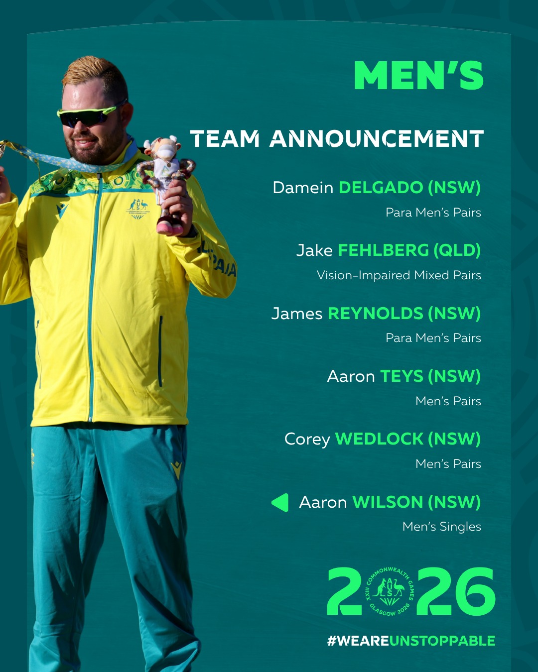 A Powerhouse Bowls Team Is Ready To Roll For #glasgow2026, With The 12-Strong G...