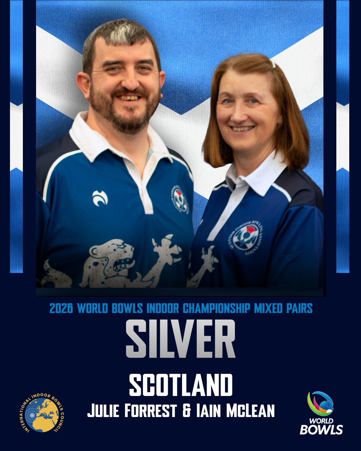 What A Week For Scotland On The World Stage!
The World Bowls Indoor Champions... What A Week For Scotland On The World Stage!
The World Bowls Indoor Champions...