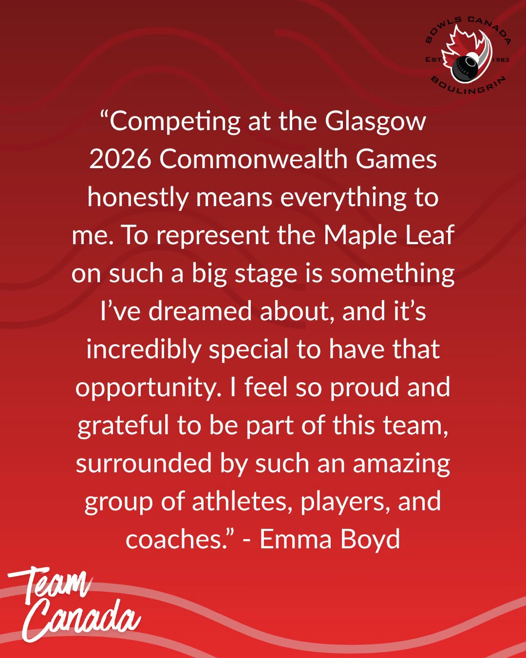Meet Team Canada Athlete Emma Boyd As She Gets Ready To Live Out A Lifelong Drea... Meet Team Canada Athlete Emma Boyd As She Gets Ready To Live Out A Lifelong Drea...