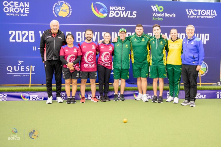 Ahead Of The 2026 World Bowls Indoor Championship, Australia Took On A