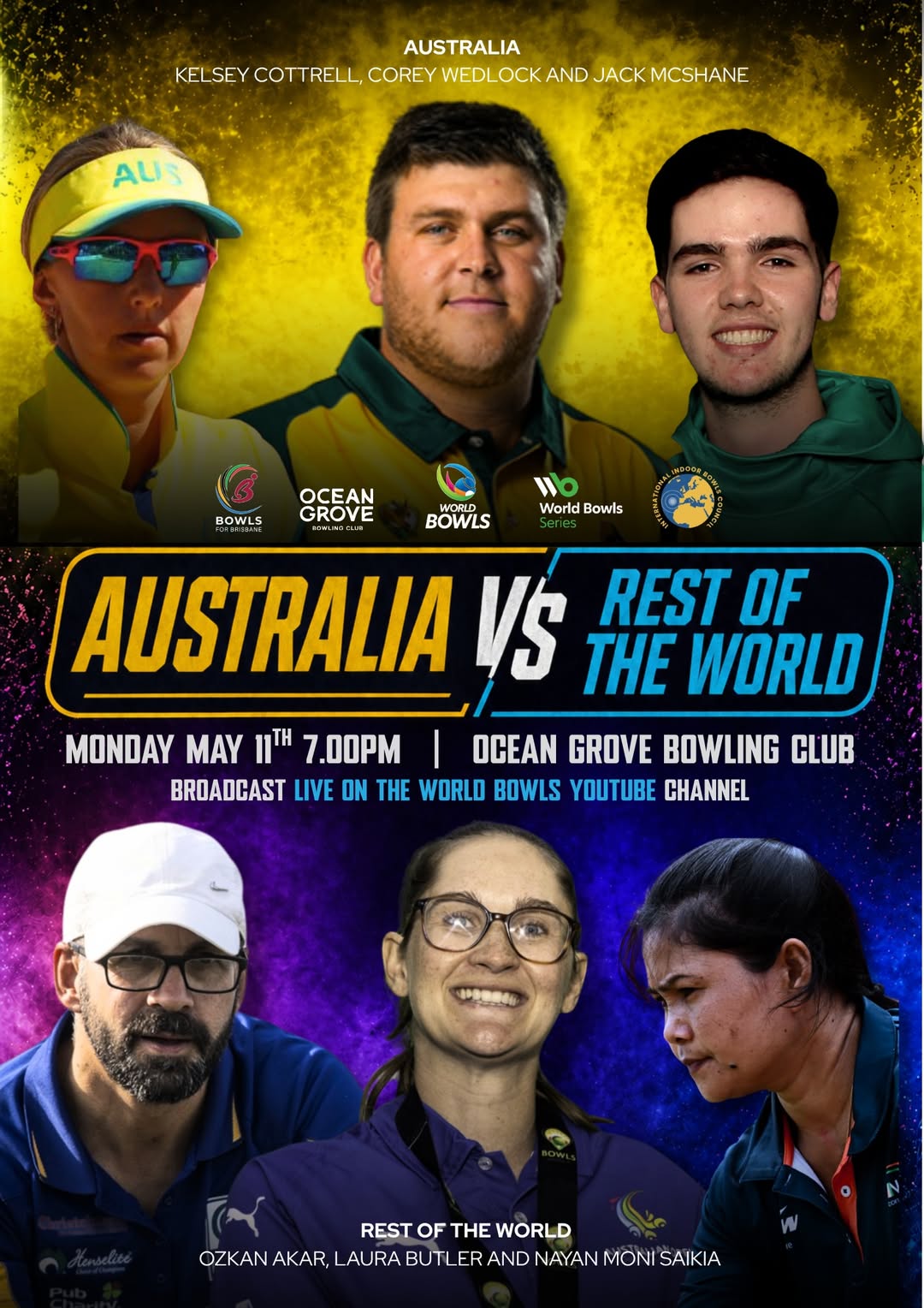 Australia V Rest Of The World Tonight!...