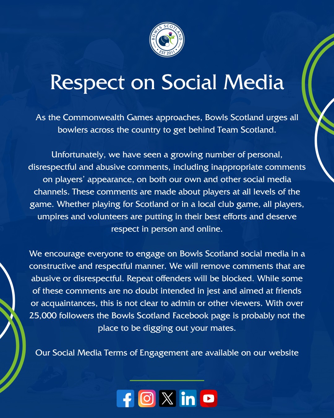 Bowls Scotland Is Proud To Celebrate And Support Players, Officials And Voluntee...