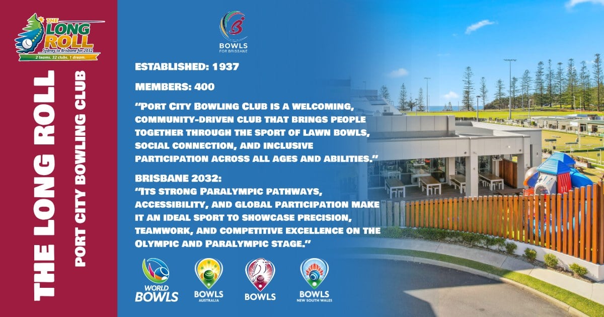 Just The One Stop For 𝗧𝗵𝗲 𝗟𝗼𝗻𝗴 𝗥𝗼𝗹𝗹 Tomorrow, With 𝗣𝗼𝗿𝘁 𝗖𝗶𝘁𝘆 𝗕𝗼𝘄𝗹𝗶𝗻𝗴 𝗖𝗹𝘂𝗯 (11am)...