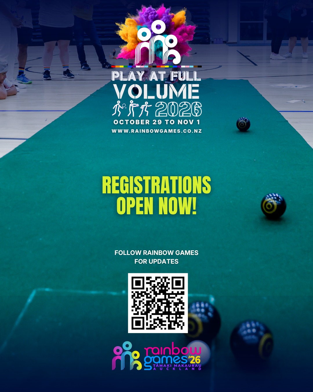 Roll With Pride At The Rainbow Games 2026 

Bowls New Zealand Is Proud To Be De...
