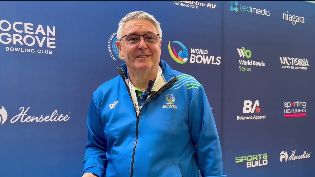 World Bowls President Brett O’riley On The Biggest Indoor Championship Yet