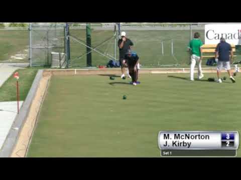 2017 Outdoor Singles - Kirby (Mb) Vs Mcnorton (On)