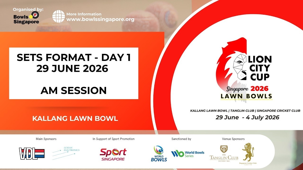 Lion City Cup Singapore 2026 29 June Am