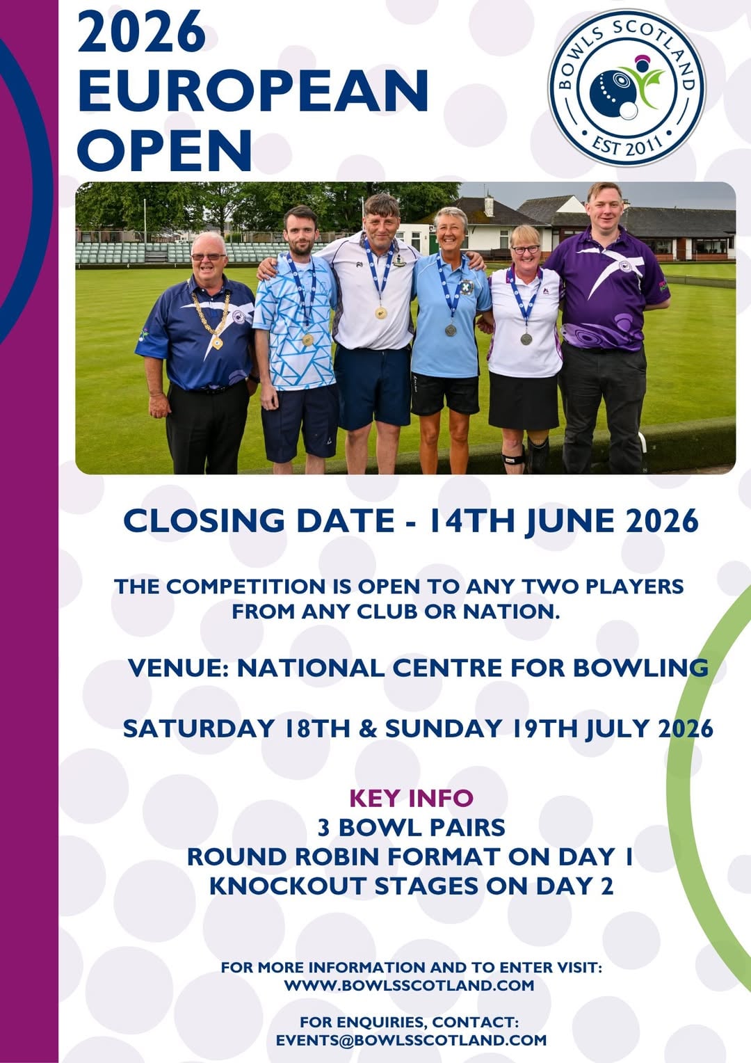 2026 European Open – Entries Extended

There's Still Time To Enter The 2026 Eur...