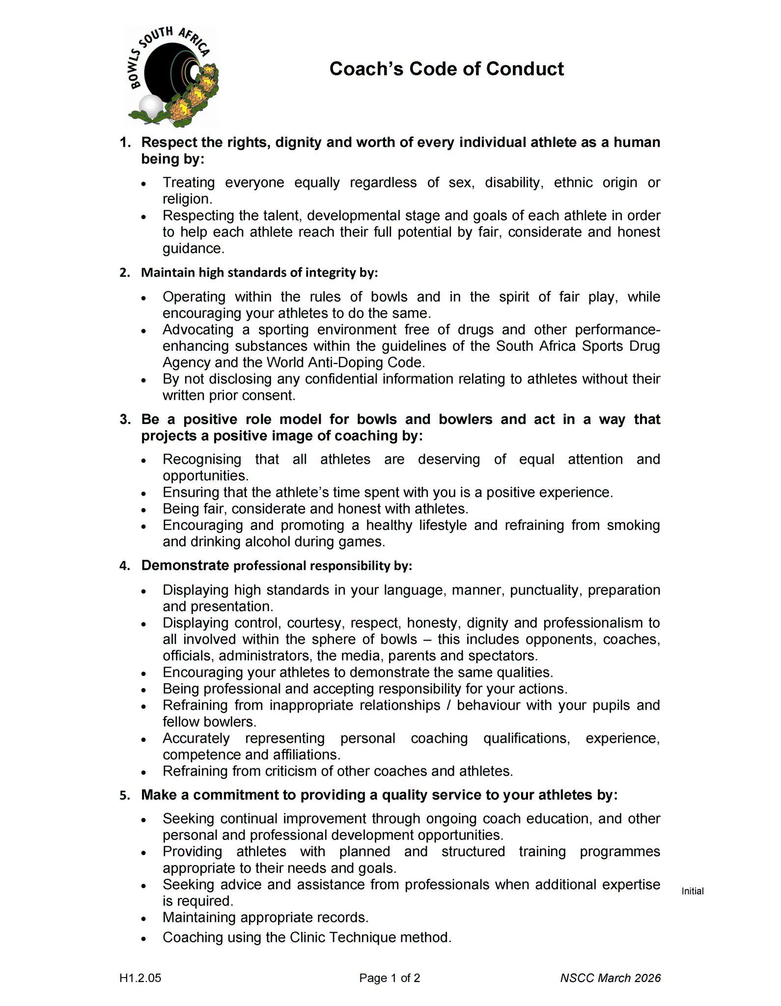 Circular 53 / 2026
Safeguarding Requirements For Coaches
Safeguarding In Sport H... Circular 53 / 2026
Safeguarding Requirements For Coaches
Safeguarding In Sport H...