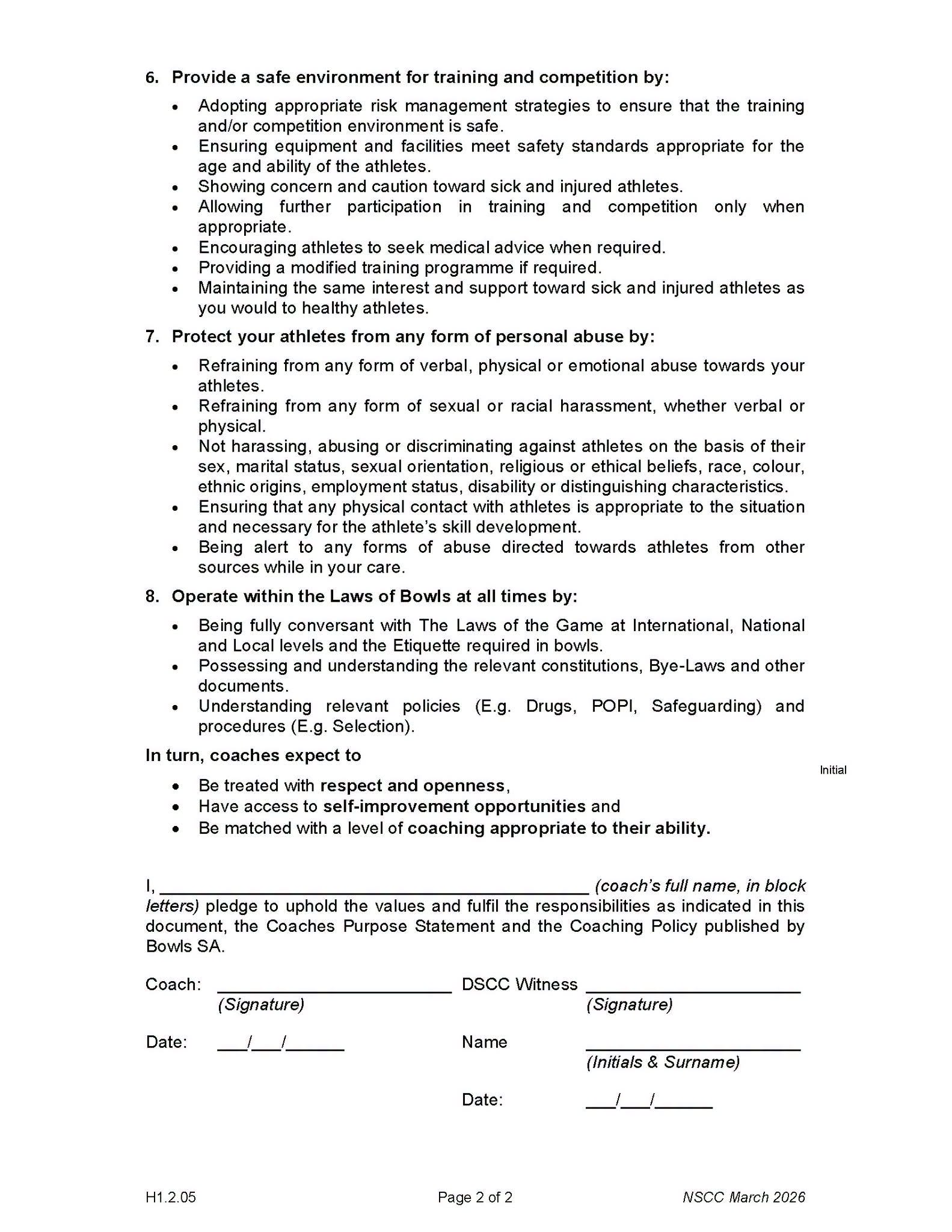 Circular 53 / 2026
Safeguarding Requirements For Coaches
Safeguarding In Sport H... Circular 53 / 2026
Safeguarding Requirements For Coaches
Safeguarding In Sport H...