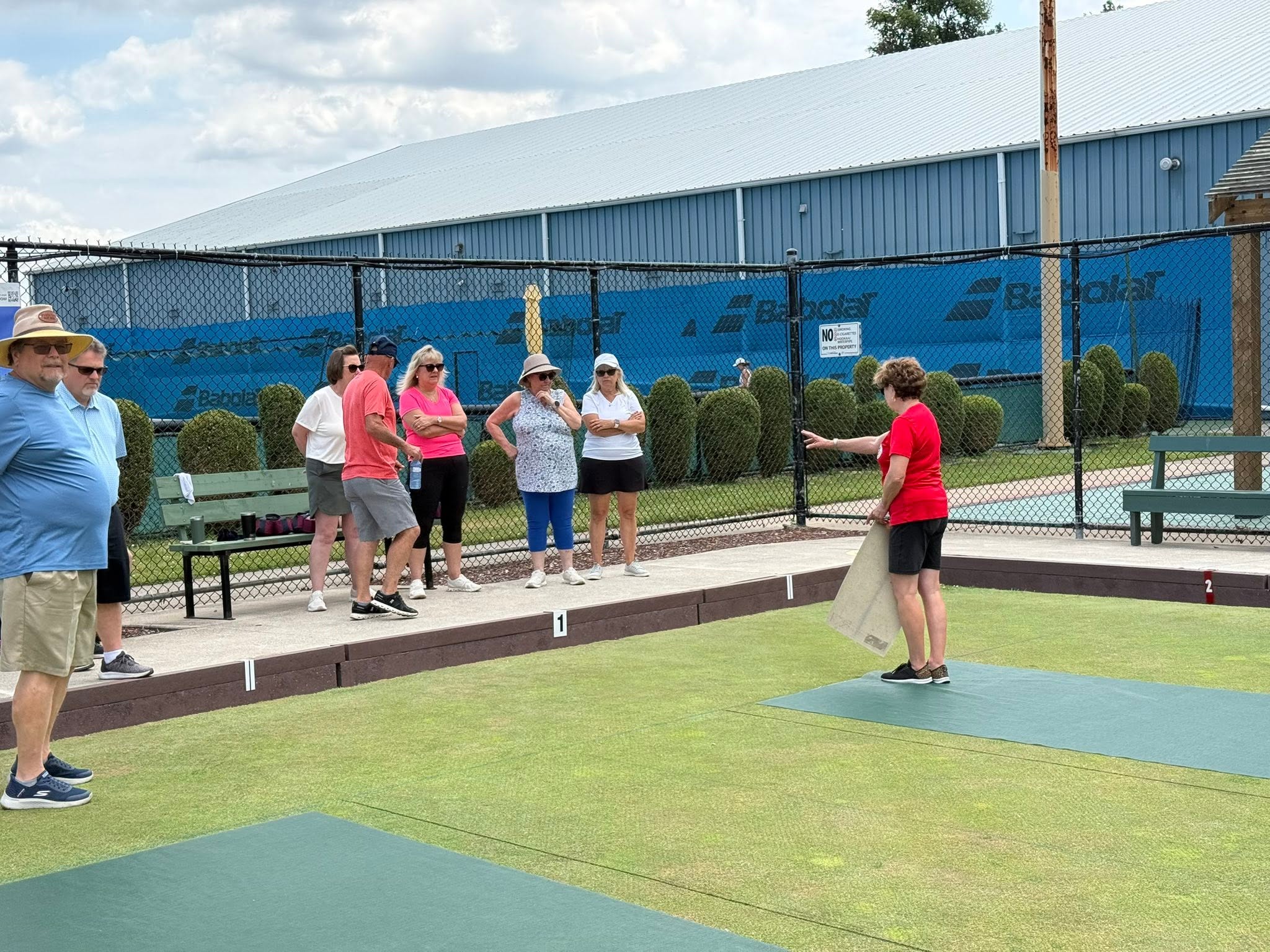 Great Day For National Bowls Day! Lots Of New Bowlers Giving It A Try!bowls Cana...