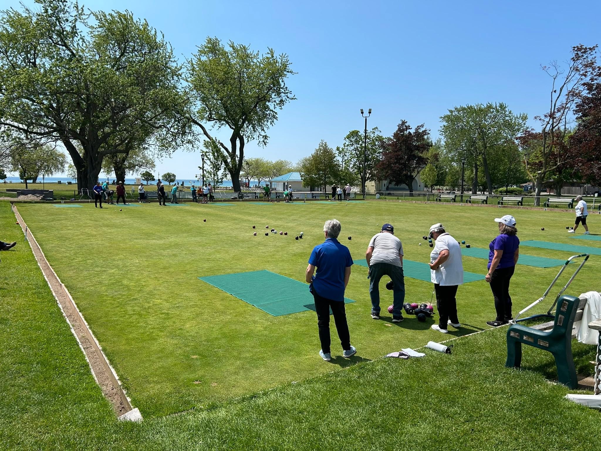 The Cobourg Lawn Bowling Club In Ontario Celebrated National Bowls Day By Runnin... The Cobourg Lawn Bowling Club In Ontario Celebrated National Bowls Day By Runnin...