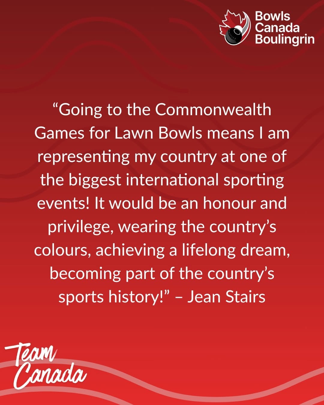 Meet Team Canada Commonwealth Games Athlete Jean Stairs!
From Moncton, New Brun... Meet Team Canada Commonwealth Games Athlete Jean Stairs!
From Moncton, New Brun...