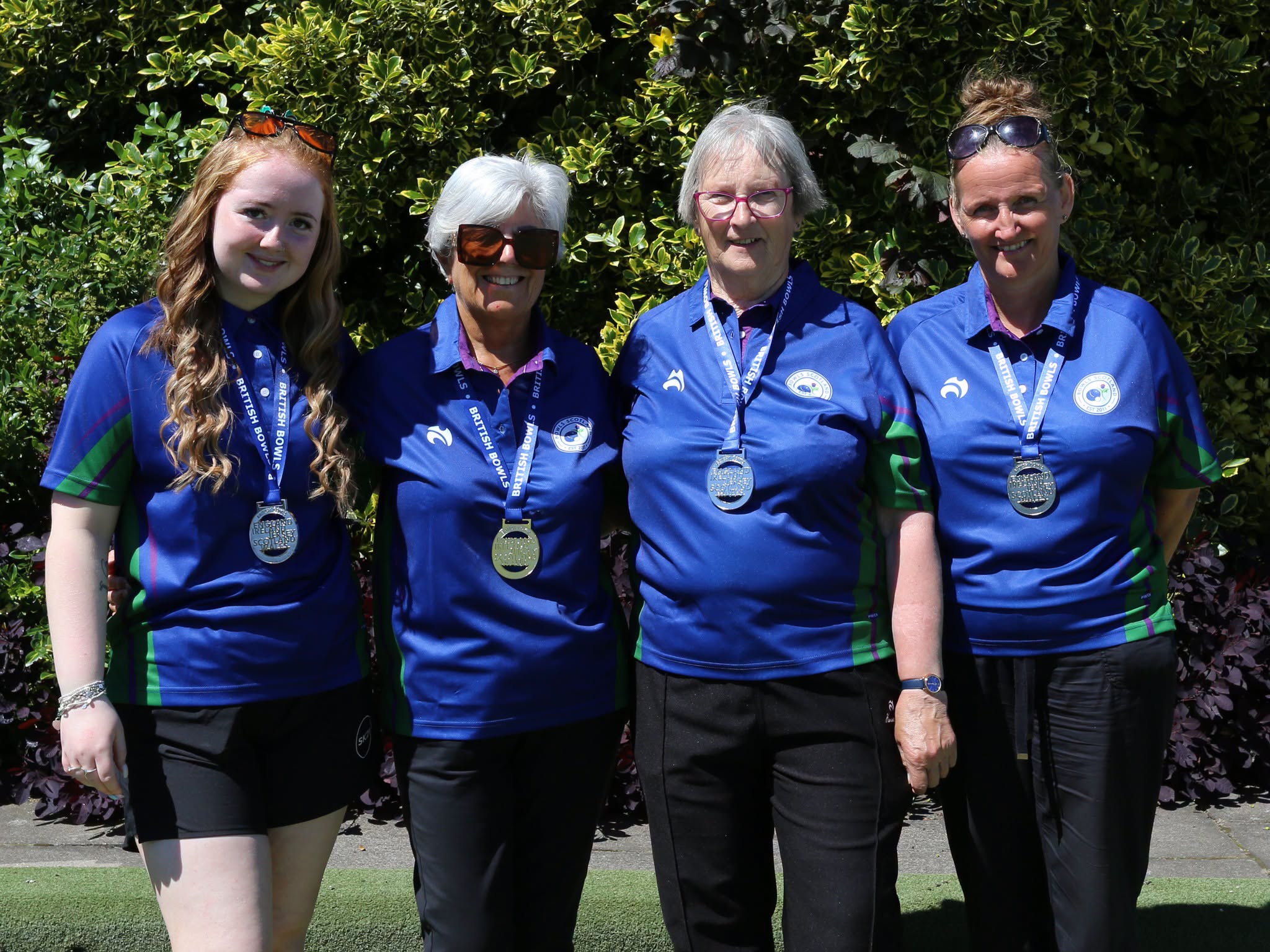 Women’s Fours Final Congratulations To England’s Sara George, Olivia Starr, La... Women’s Fours Final Congratulations To England’s Sara George, Olivia Starr, La...