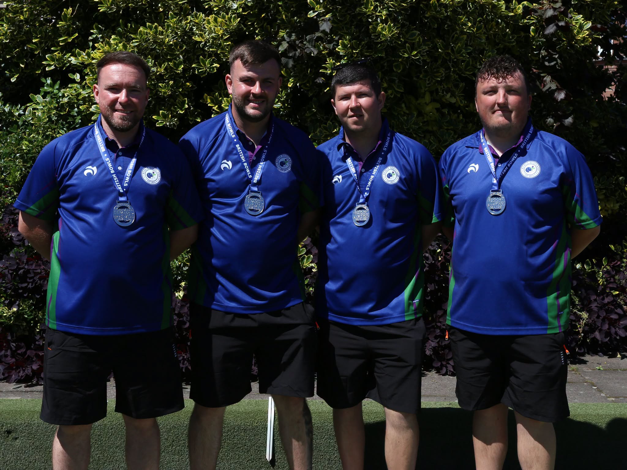 Men’s Fours Final Congratulations To England’s Josh Grant, Ashley Clipston, Da... Men’s Fours Final Congratulations To England’s Josh Grant, Ashley Clipston, Da...