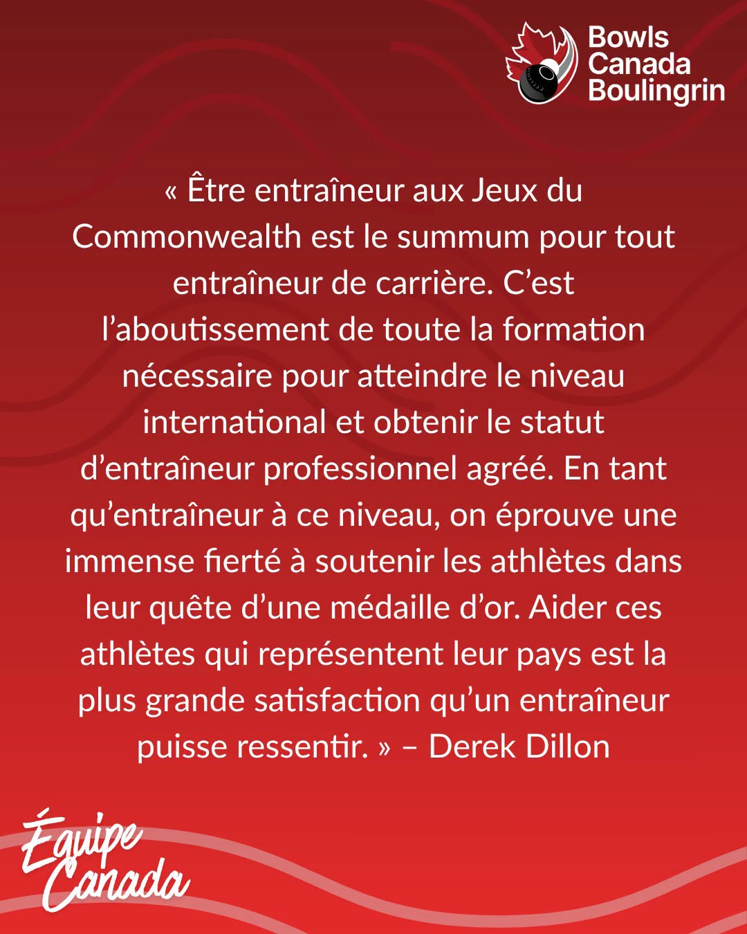 Meet Commonwealth Games Head Coach Derek Dillon As He Prepares To Lead Team Cana... Meet Commonwealth Games Head Coach Derek Dillon As He Prepares To Lead Team Cana...
