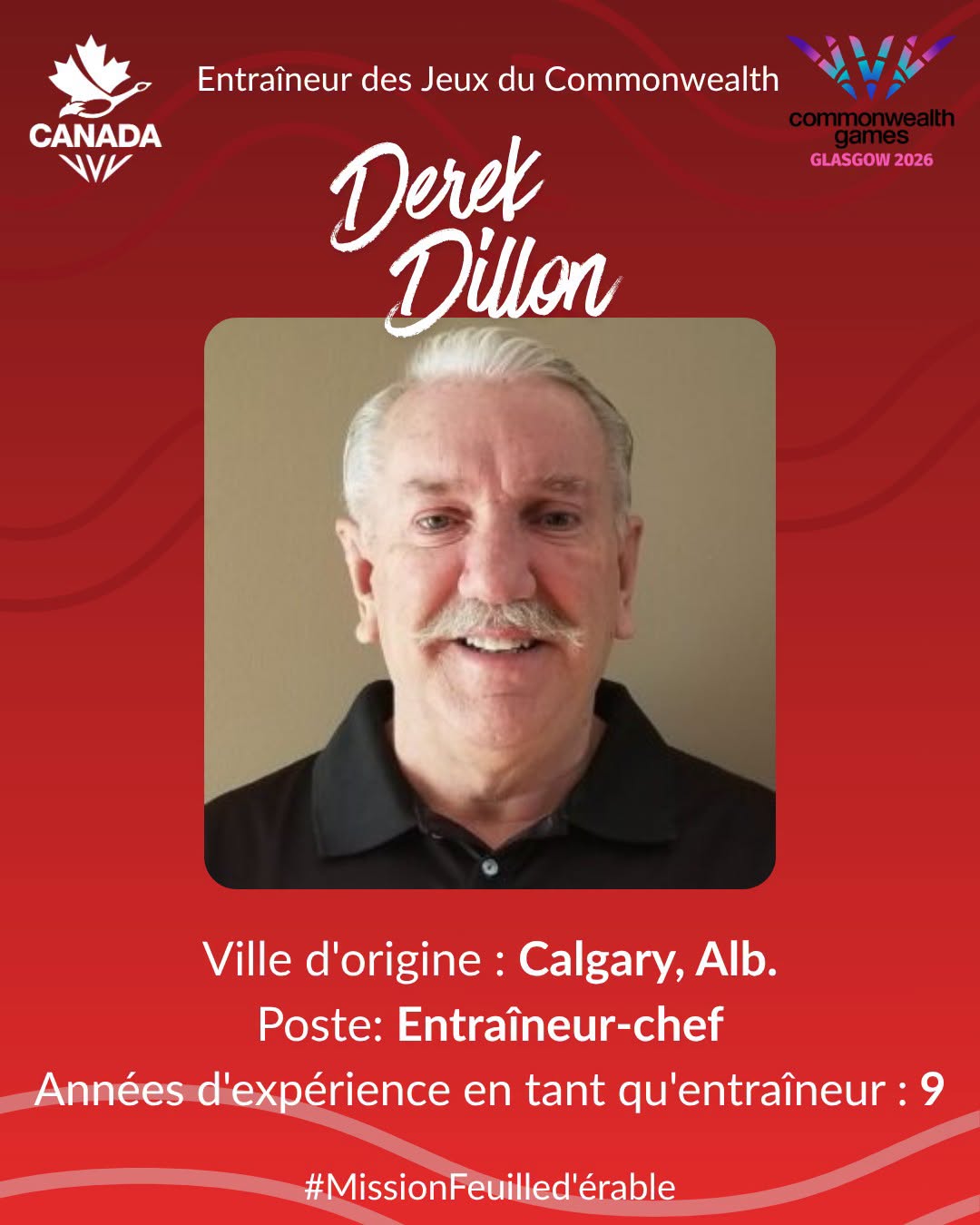 Meet Commonwealth Games Head Coach Derek Dillon As He Prepares To Lead Team Cana... Meet Commonwealth Games Head Coach Derek Dillon As He Prepares To Lead Team Cana...