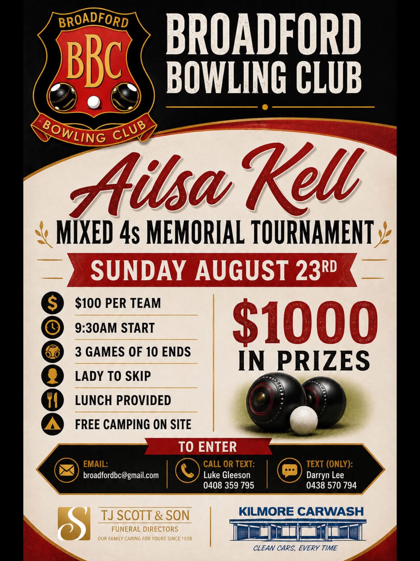 Ailsa Kell Mixed 4s Memorial Tournament