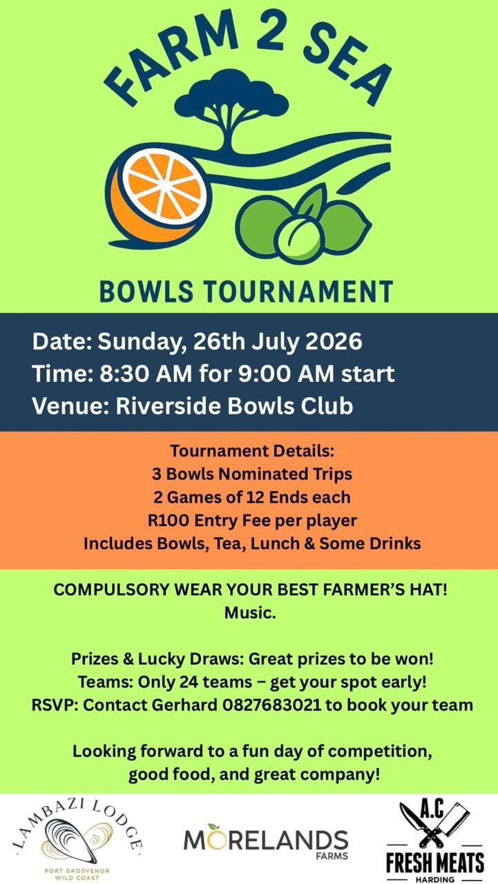 Farm 2 Sea Bowls Tournament flyer