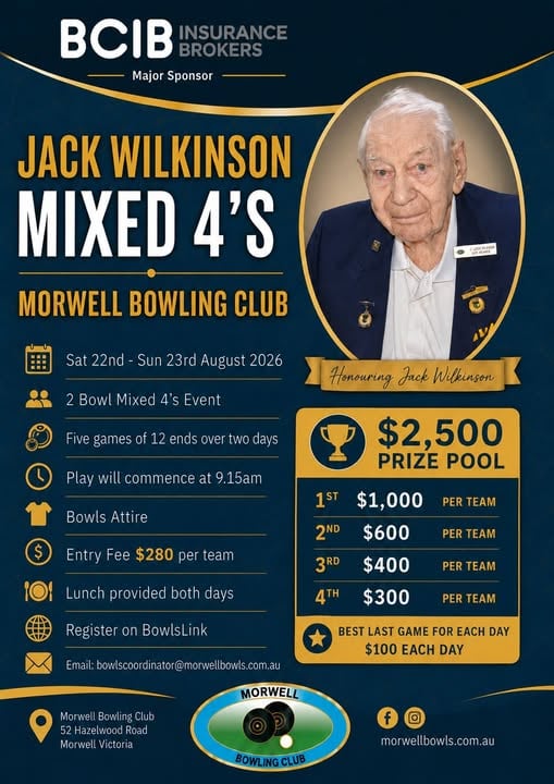 Jack Wilkinson Mixed 4’s