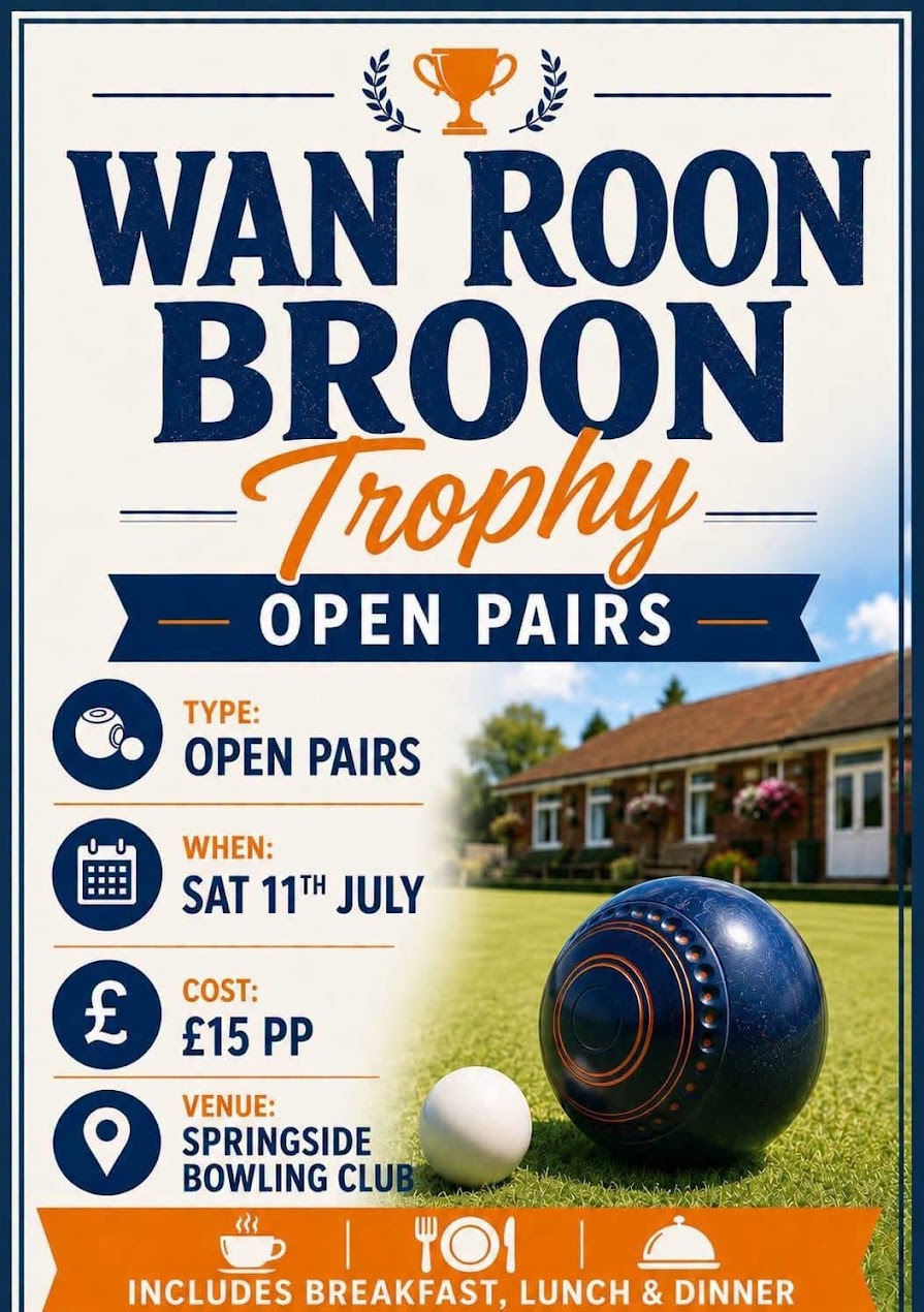 Wan Roon Broon Trophy flyer