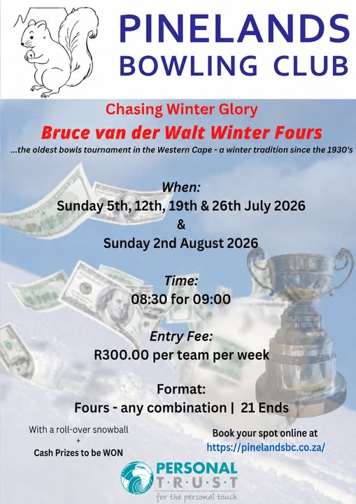Bruce van der Walt Winter Fours flyer