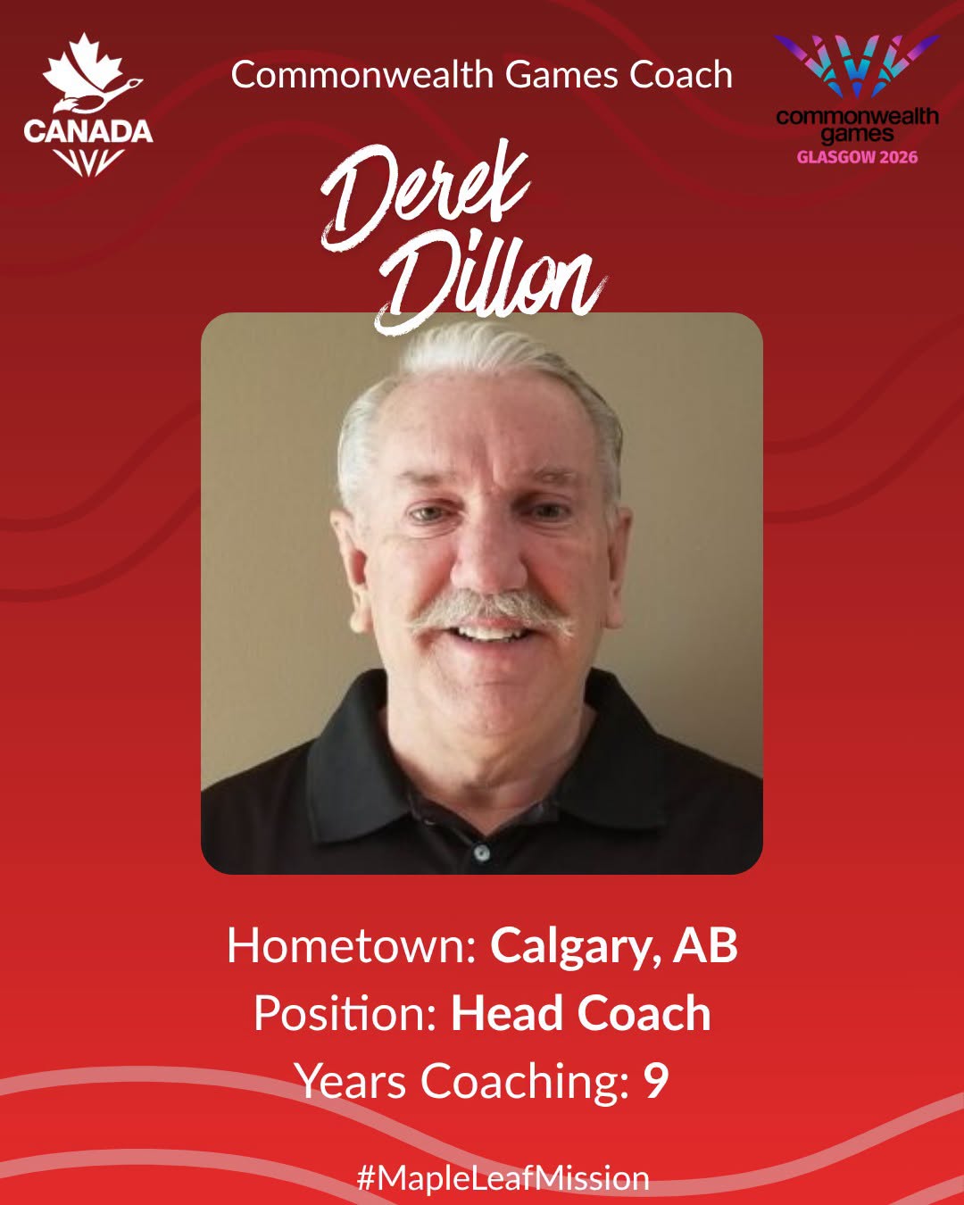 Meet Commonwealth Games Head Coach Derek Dillon As He Prepares To Lead Team Cana...