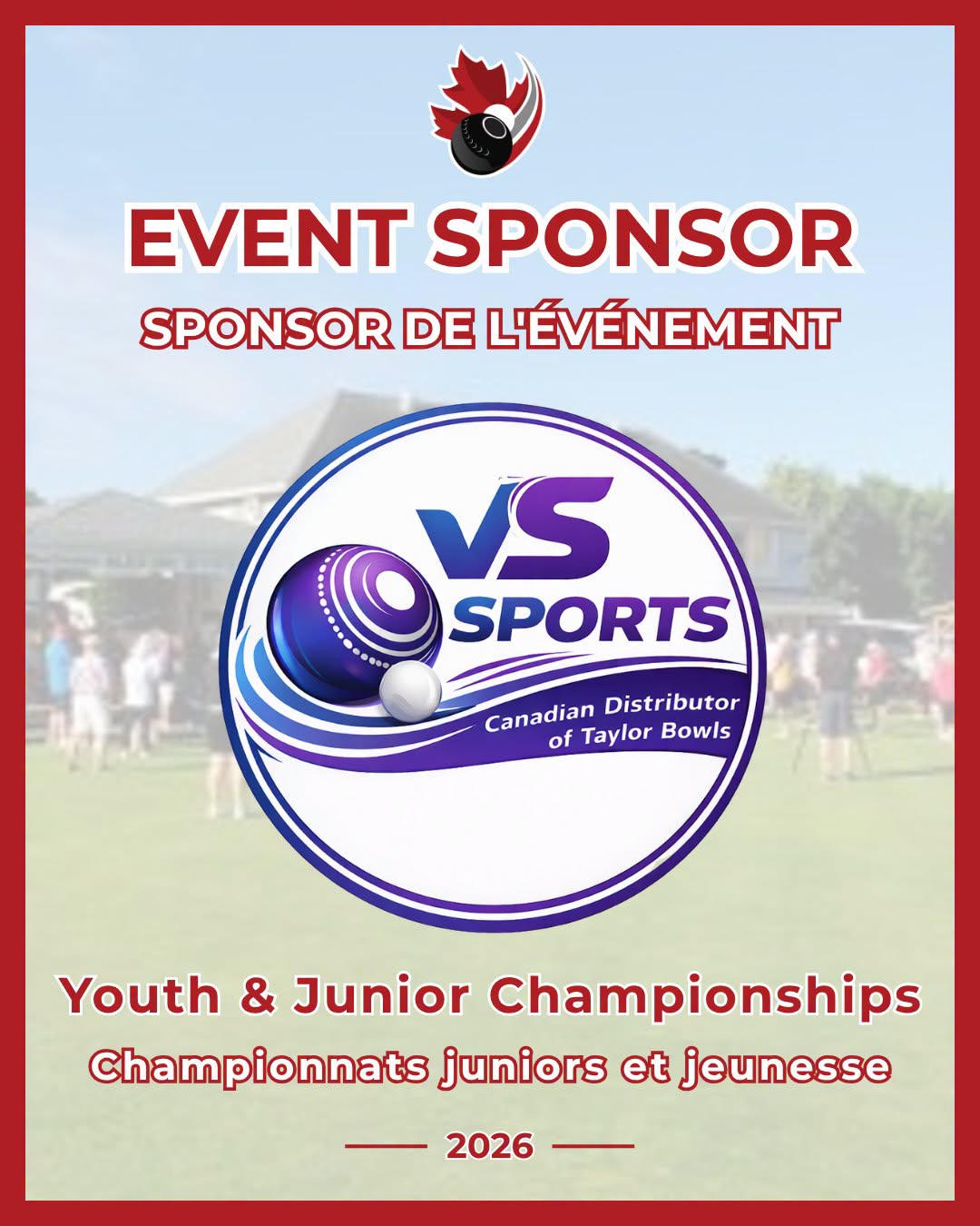We Are Excited To Announce Vs Sports As An Event Sponsor Of The 2026 Canadian Yo...