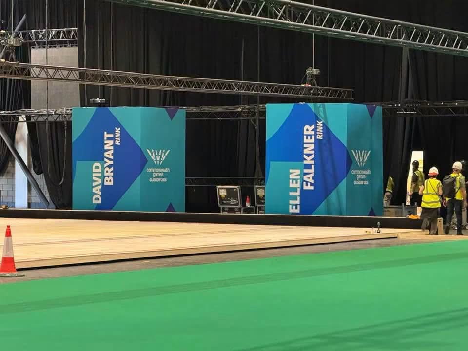 Preparations Continue At The Sec, With The Glasgow 2026 Bowls Venue Taking Shape... Preparations Continue At The Sec, With The Glasgow 2026 Bowls Venue Taking Shape...