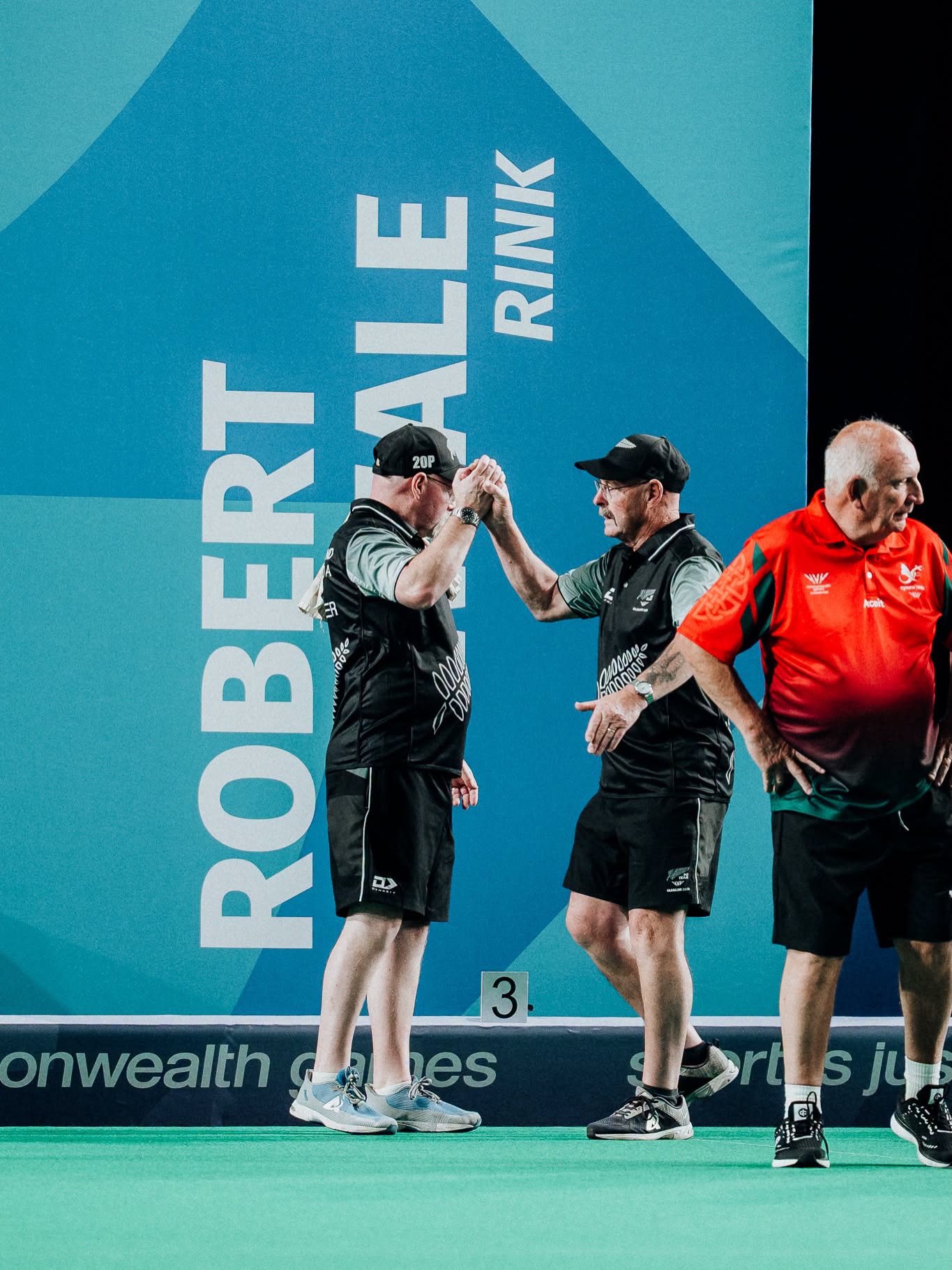 The Para Bowls B2/b3 Mixed Pair Have Won Their Match Against Wales In A Tie Brea...