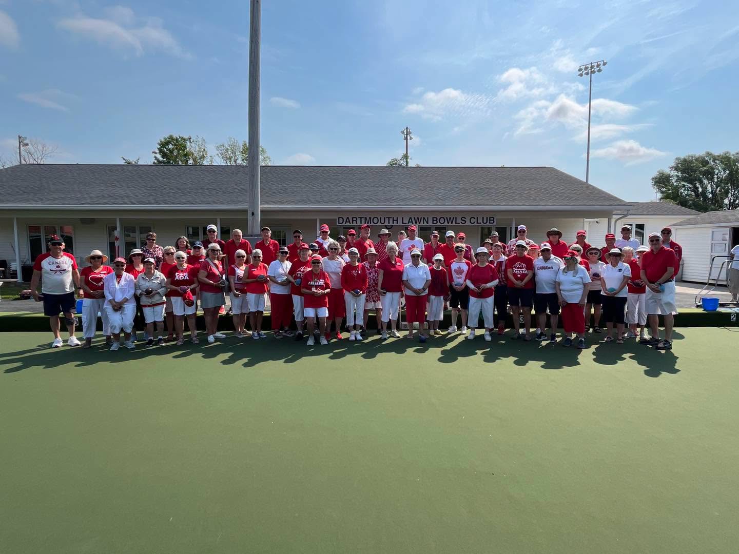 Just A Few Of The Many Clubs Across The Country Celebrating Canada Day On The Gr...