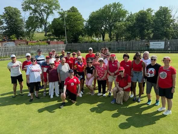 Just A Few Of The Many Clubs Across The Country Celebrating Canada Day On The Gr...