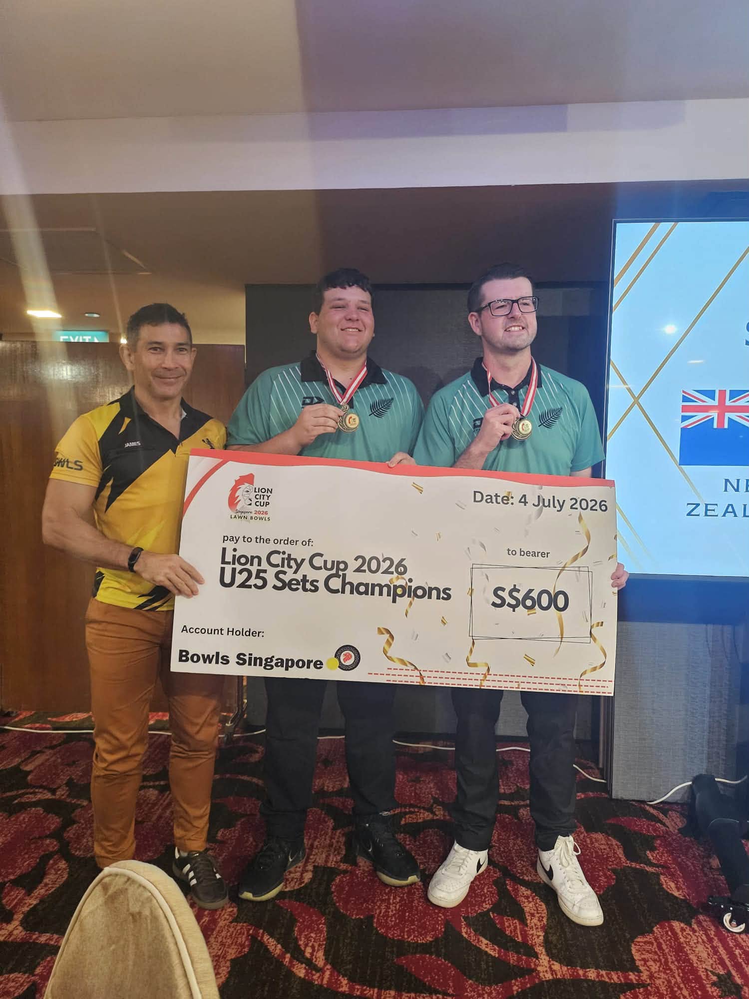 Delighted To Have Managed And Coached The New Zealand Bowls Team Over The Last W... Delighted To Have Managed And Coached The New Zealand Bowls Team Over The Last W...