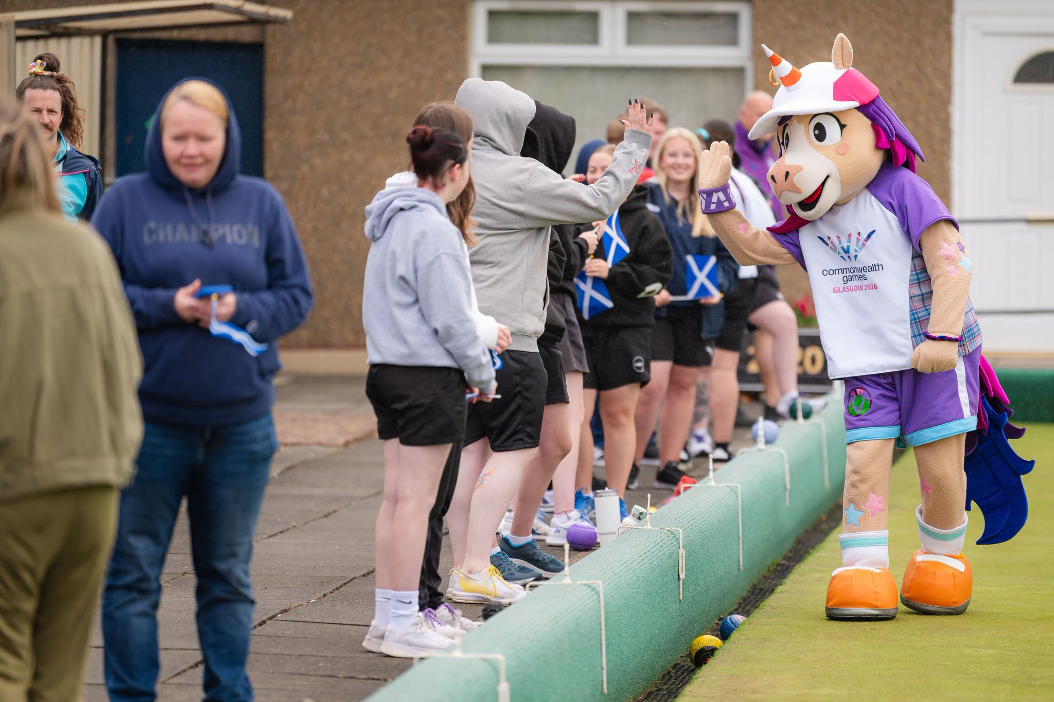 A Brilliant Morning At Grangemouth Bowling Club Yesterday As The King’s Baton Re... A Brilliant Morning At Grangemouth Bowling Club Yesterday As The King’s Baton Re...
