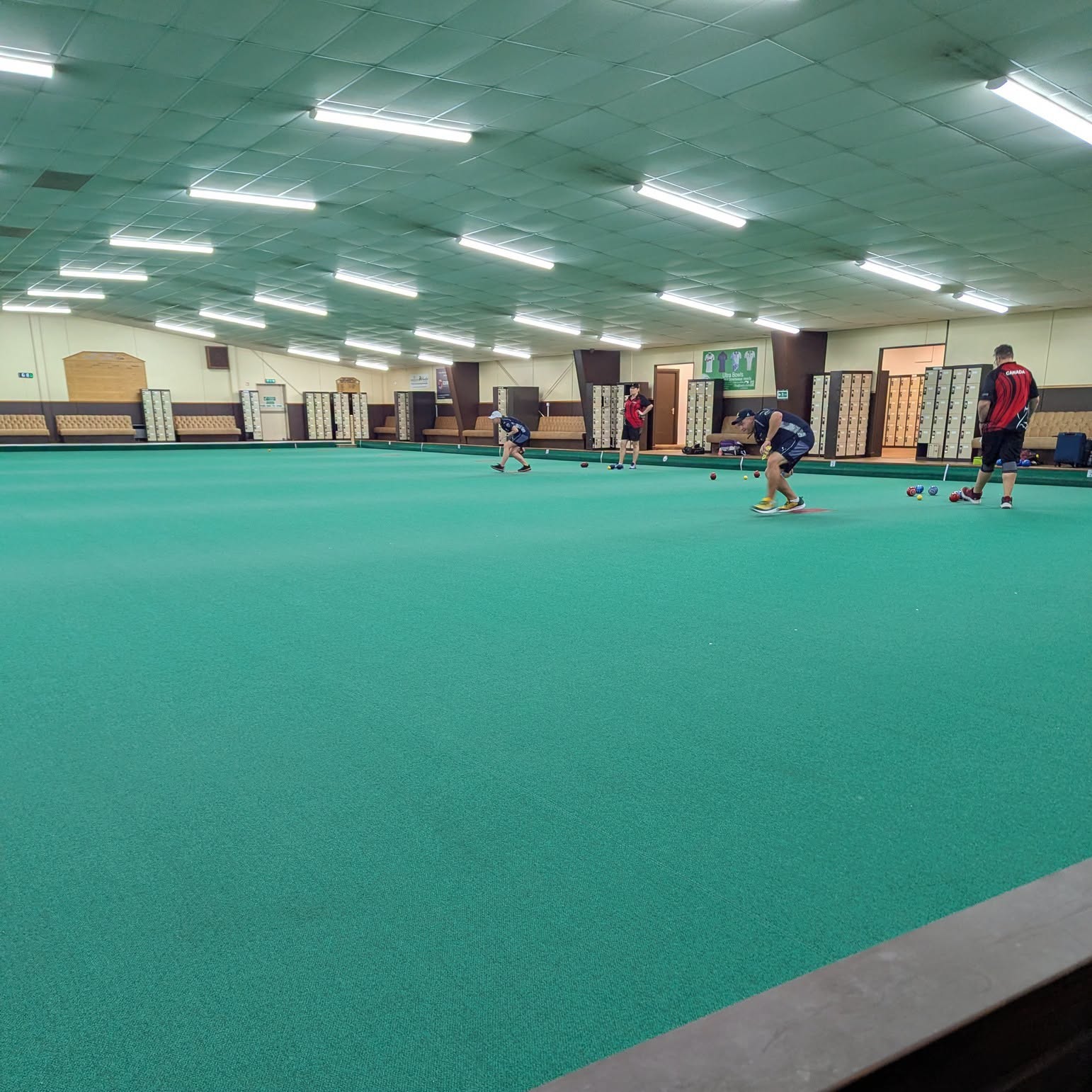Team Canada Has Arrived In Glasgow And Wasted No Time Getting On The Green, Faci... Team Canada Has Arrived In Glasgow And Wasted No Time Getting On The Green, Faci...