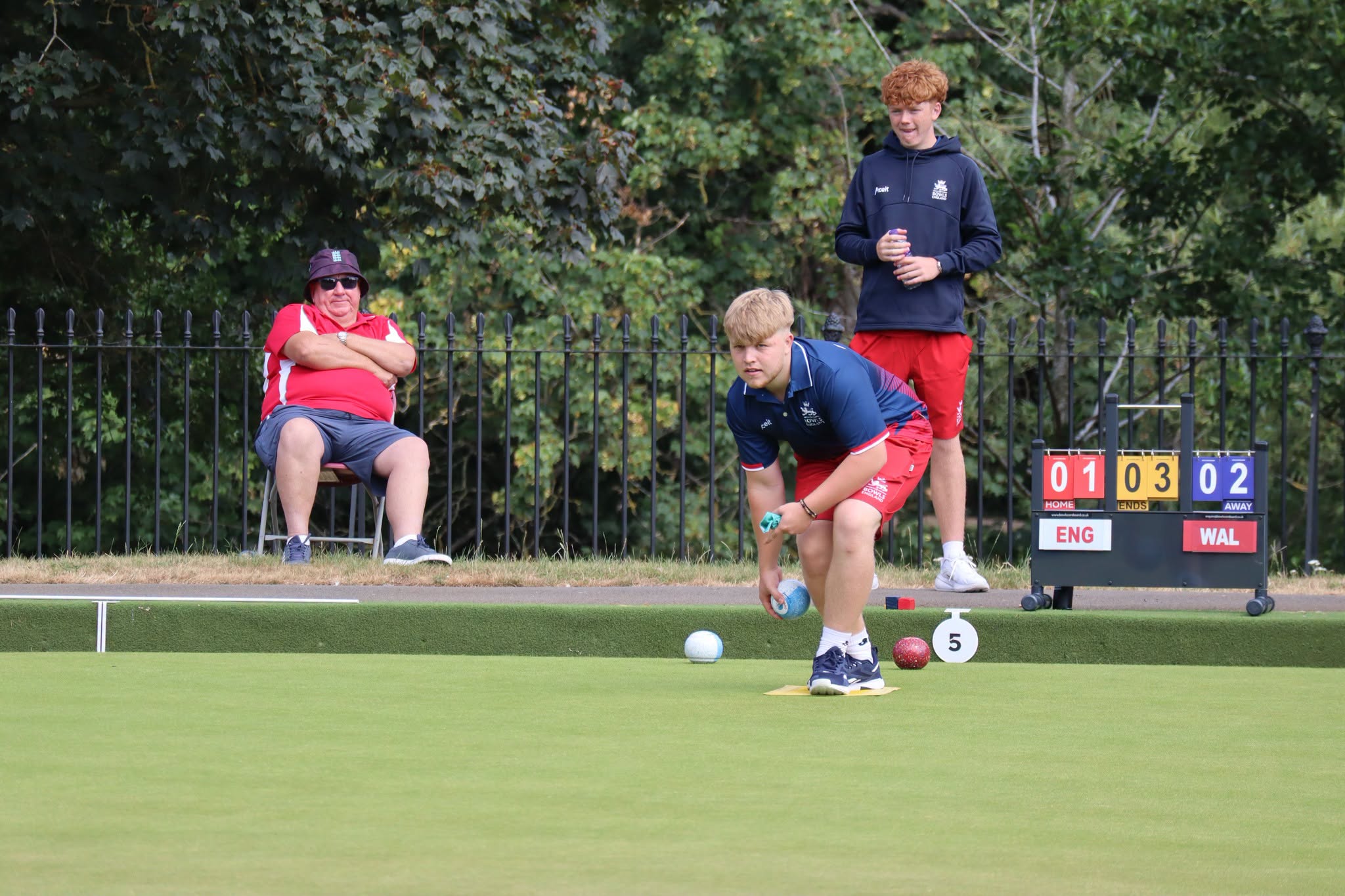The First Session Of The 2026 British Bowls U18 International Series Is Well Und...
